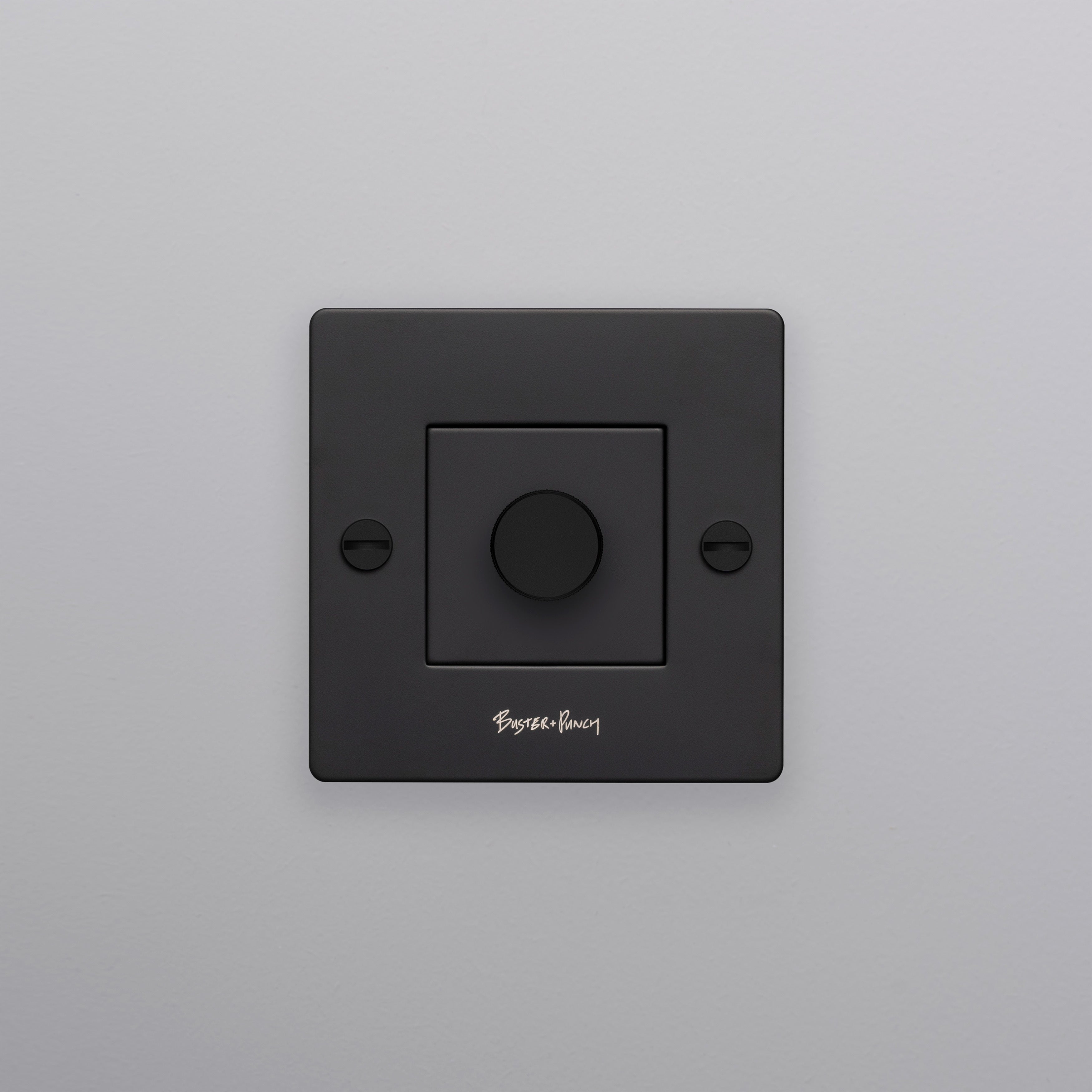 1G-Wanddimmer Schwarz