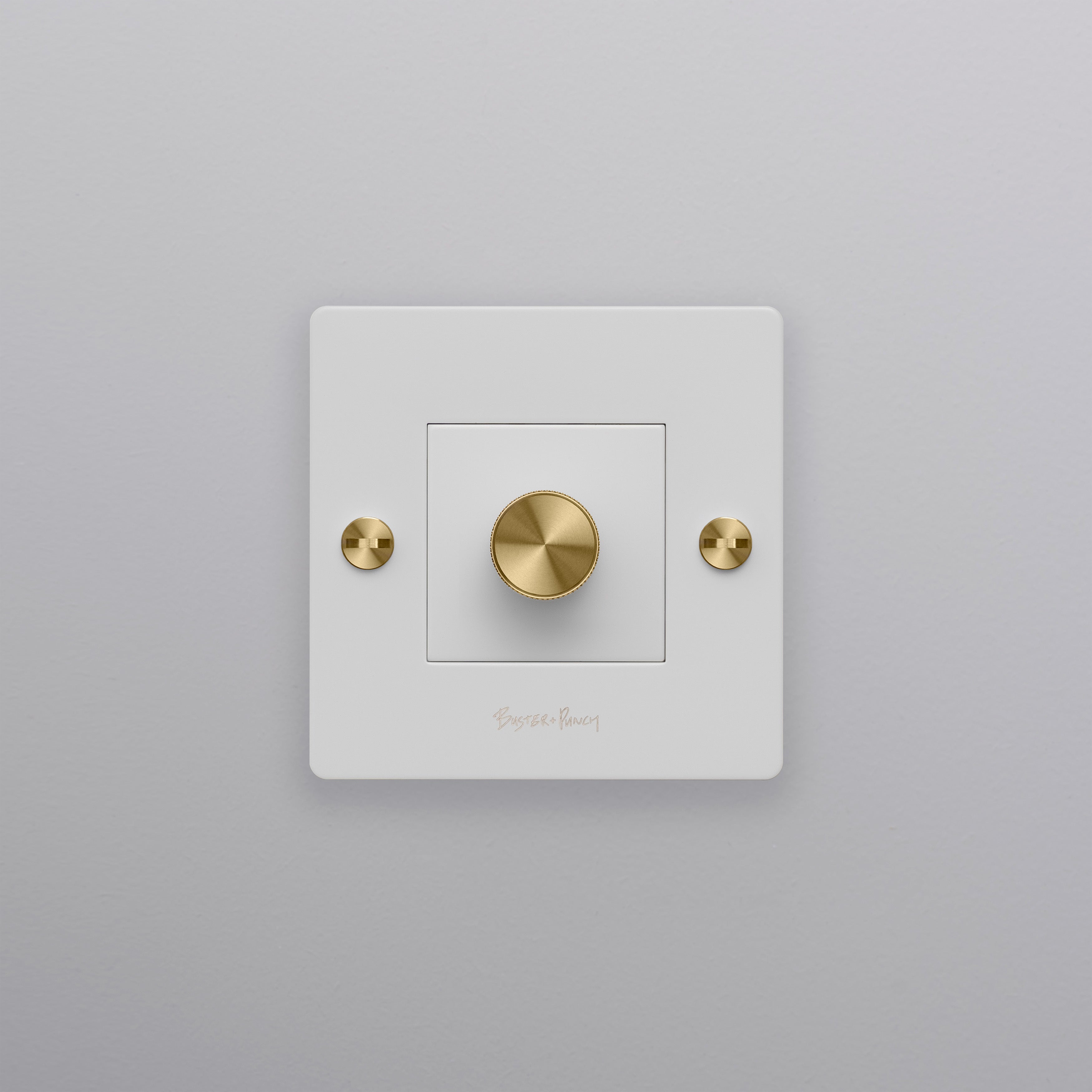 1G-Wanddimmer Weiss