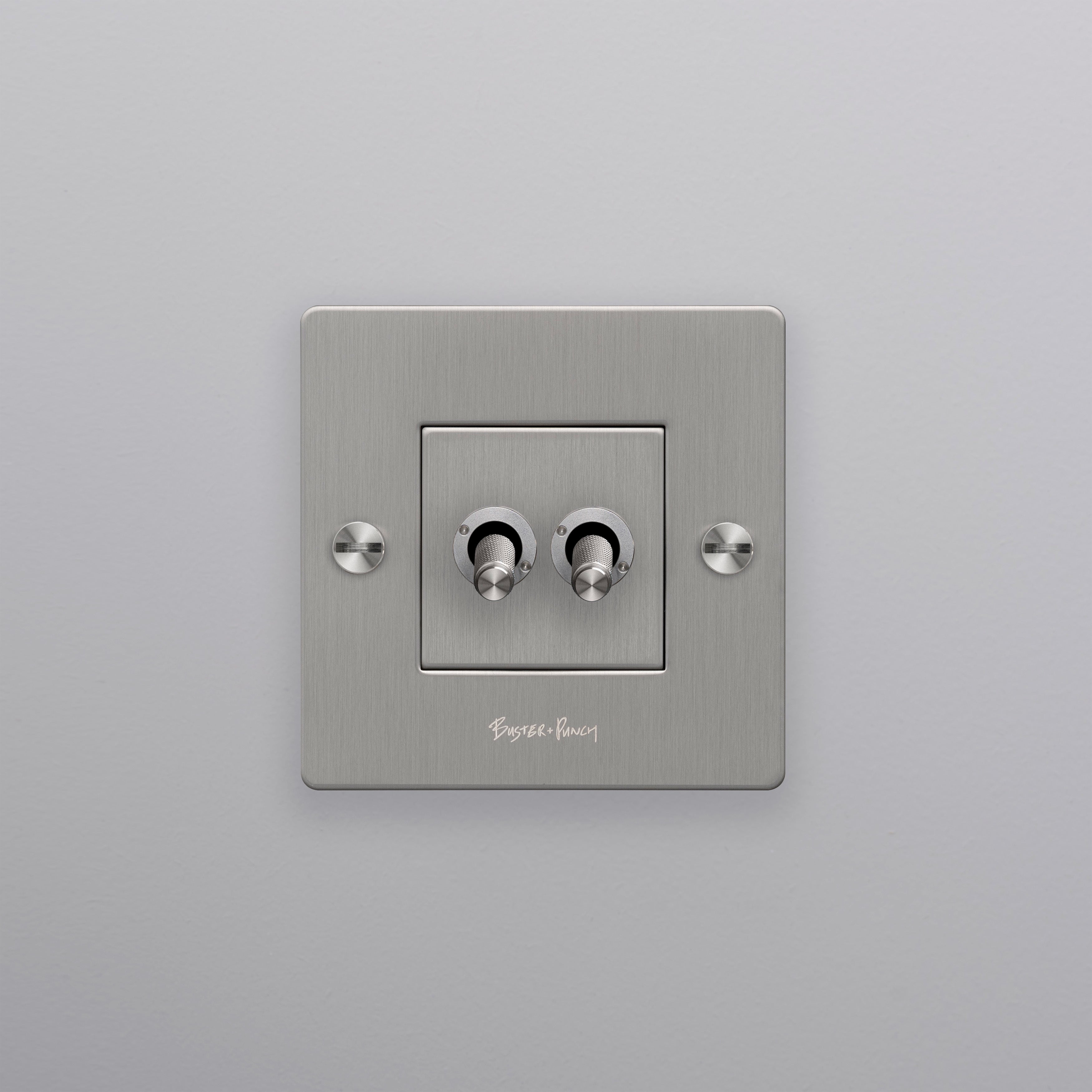 2G toggle switch steel