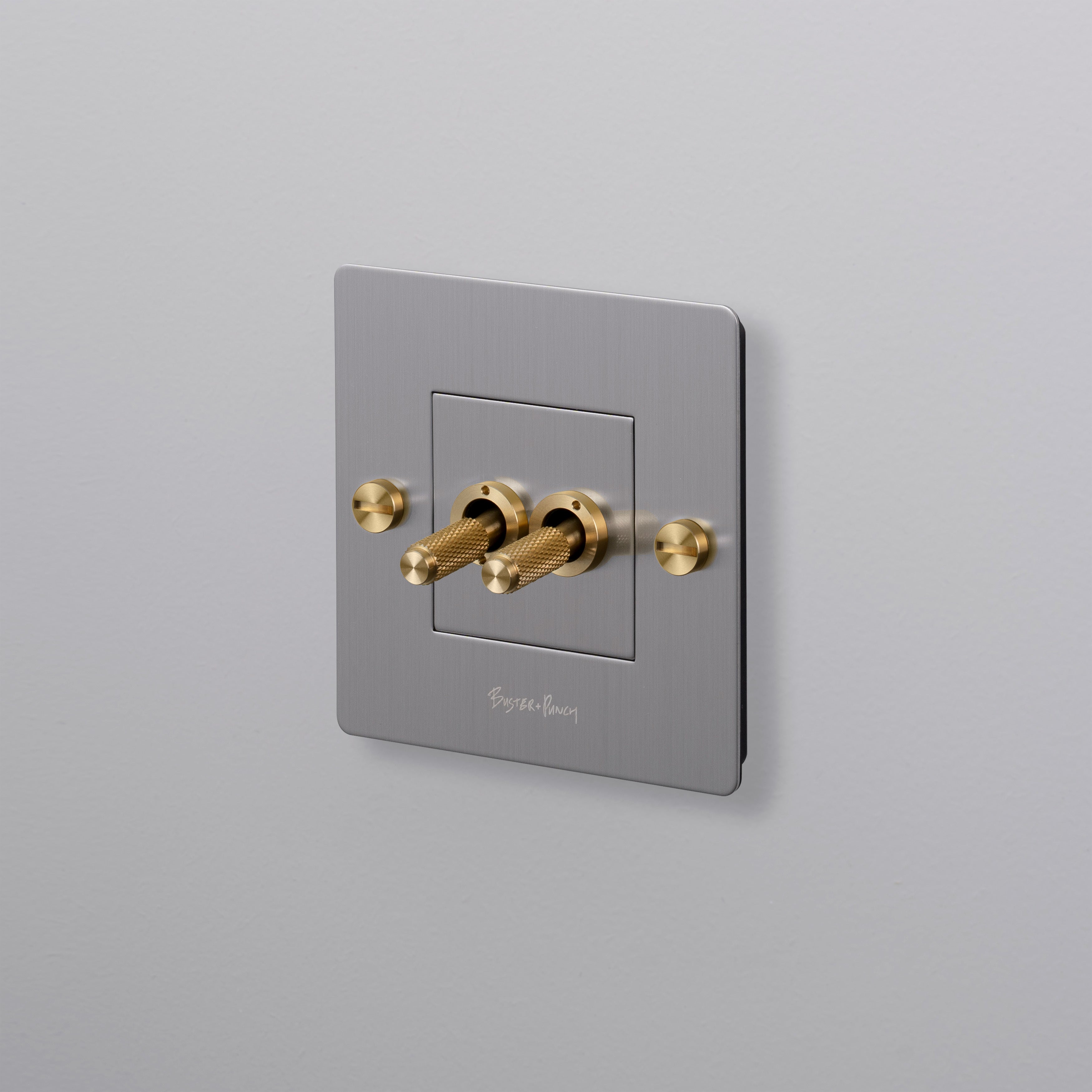 2G toggle switch steel