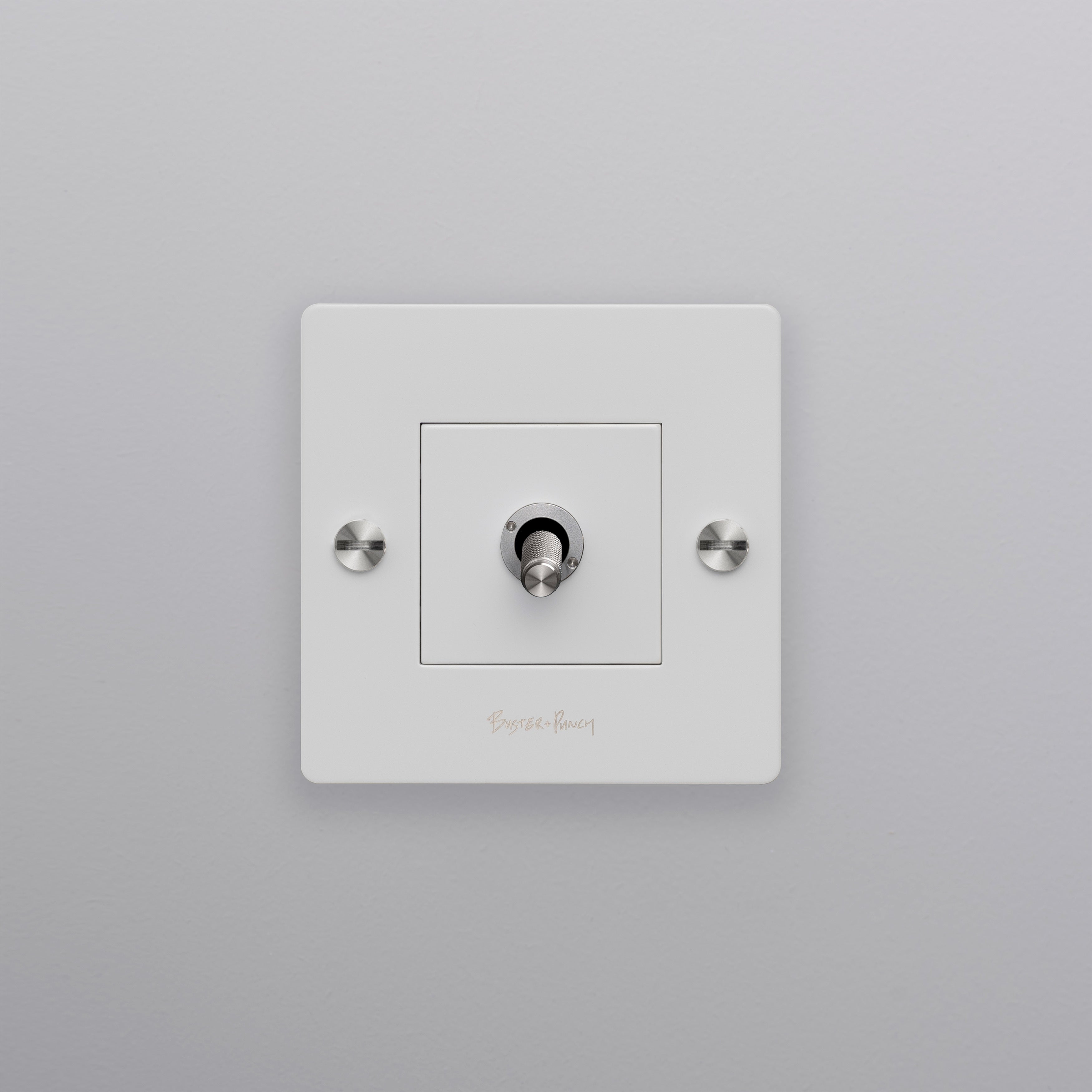 1G-Schalter Weiss