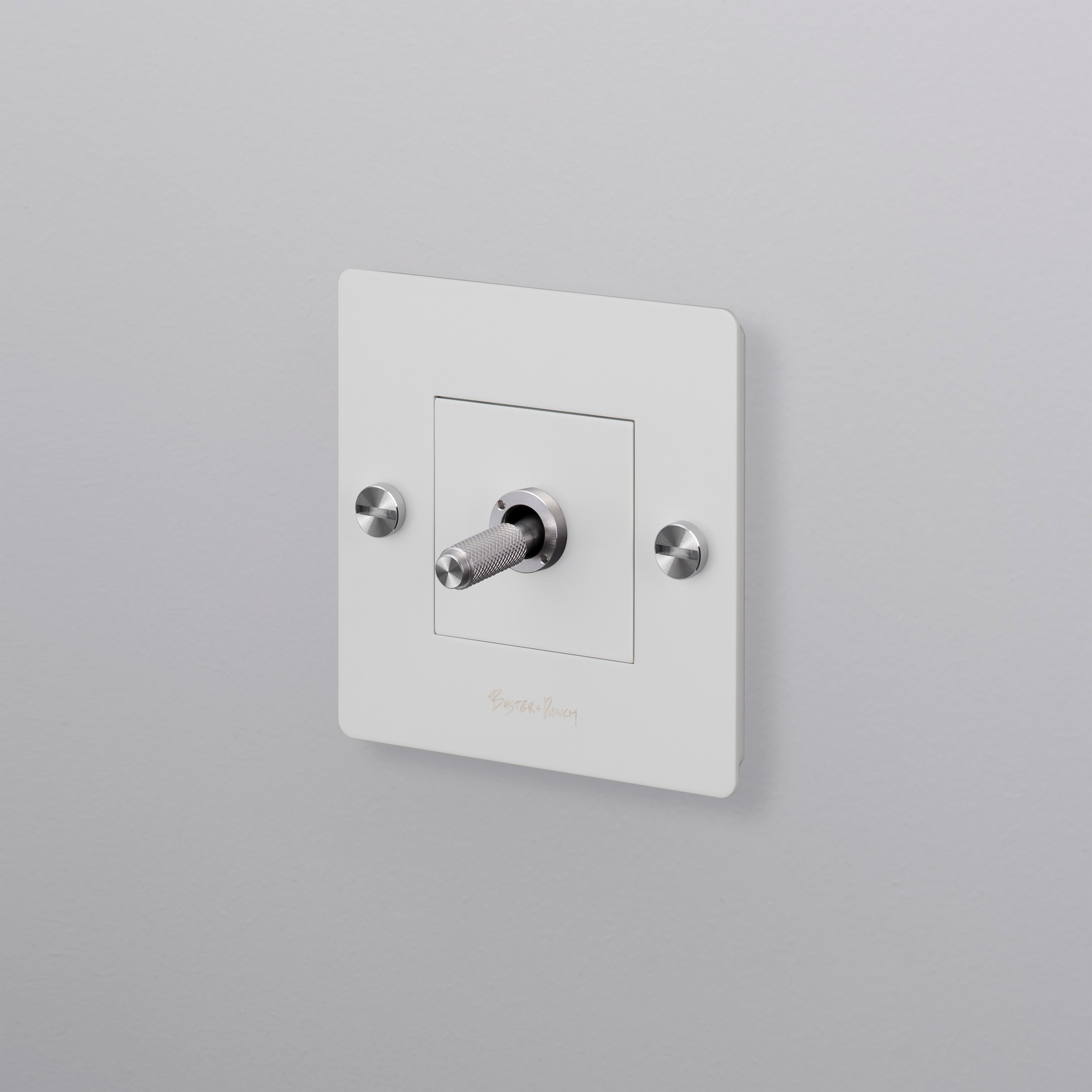 1G-Schalter Weiss
