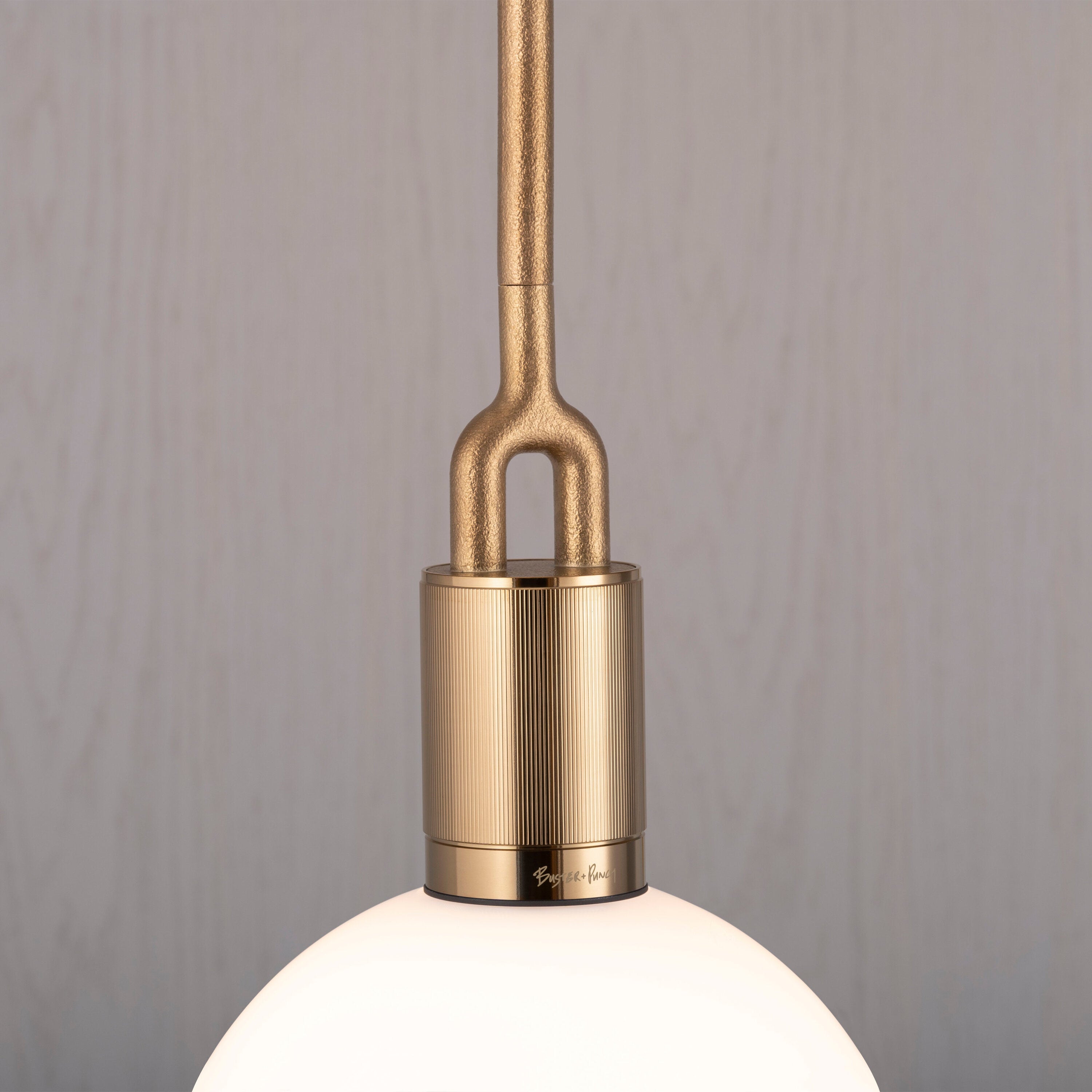 Pendentif Fourchu Globe Opale