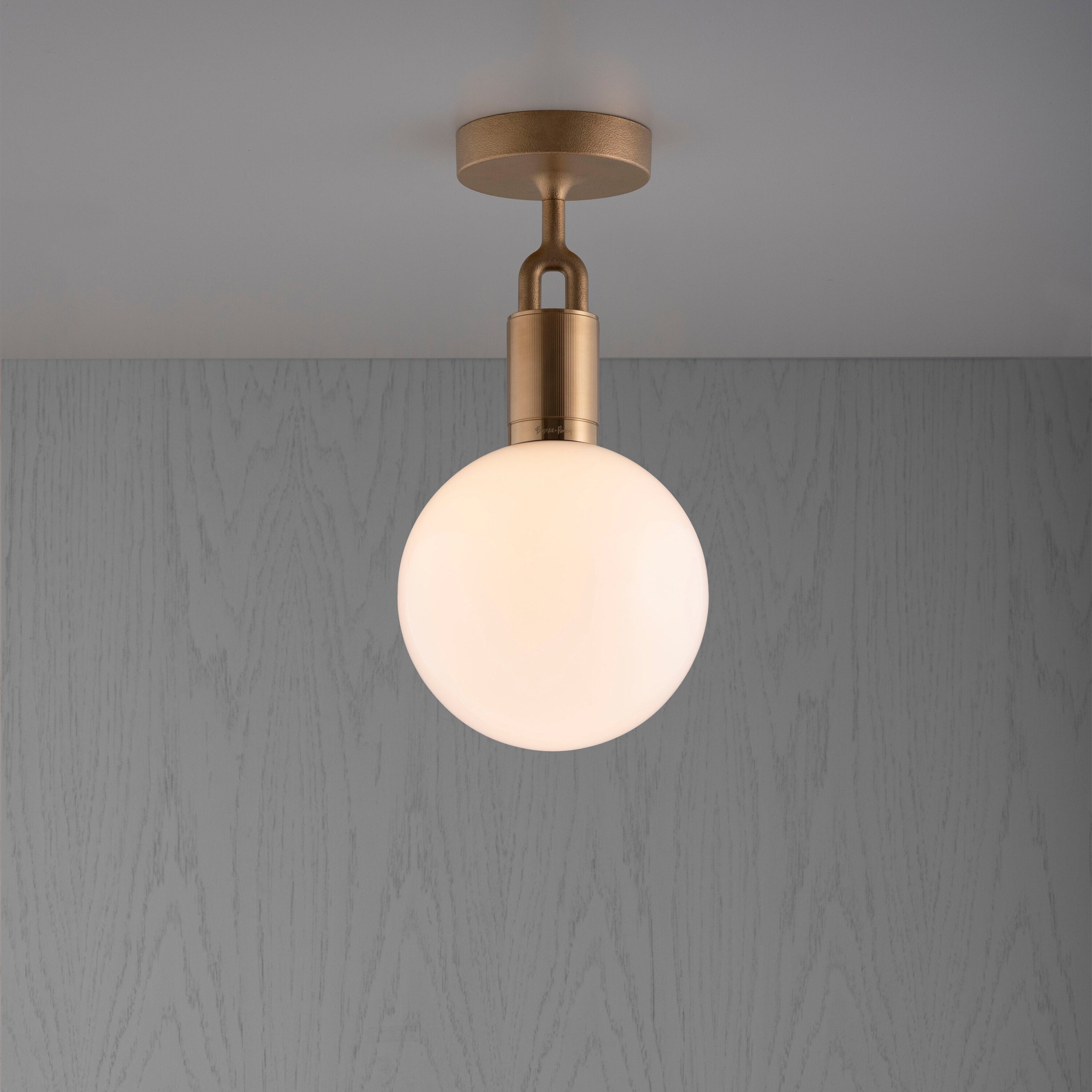 Forked Ceiling, Globe Opal