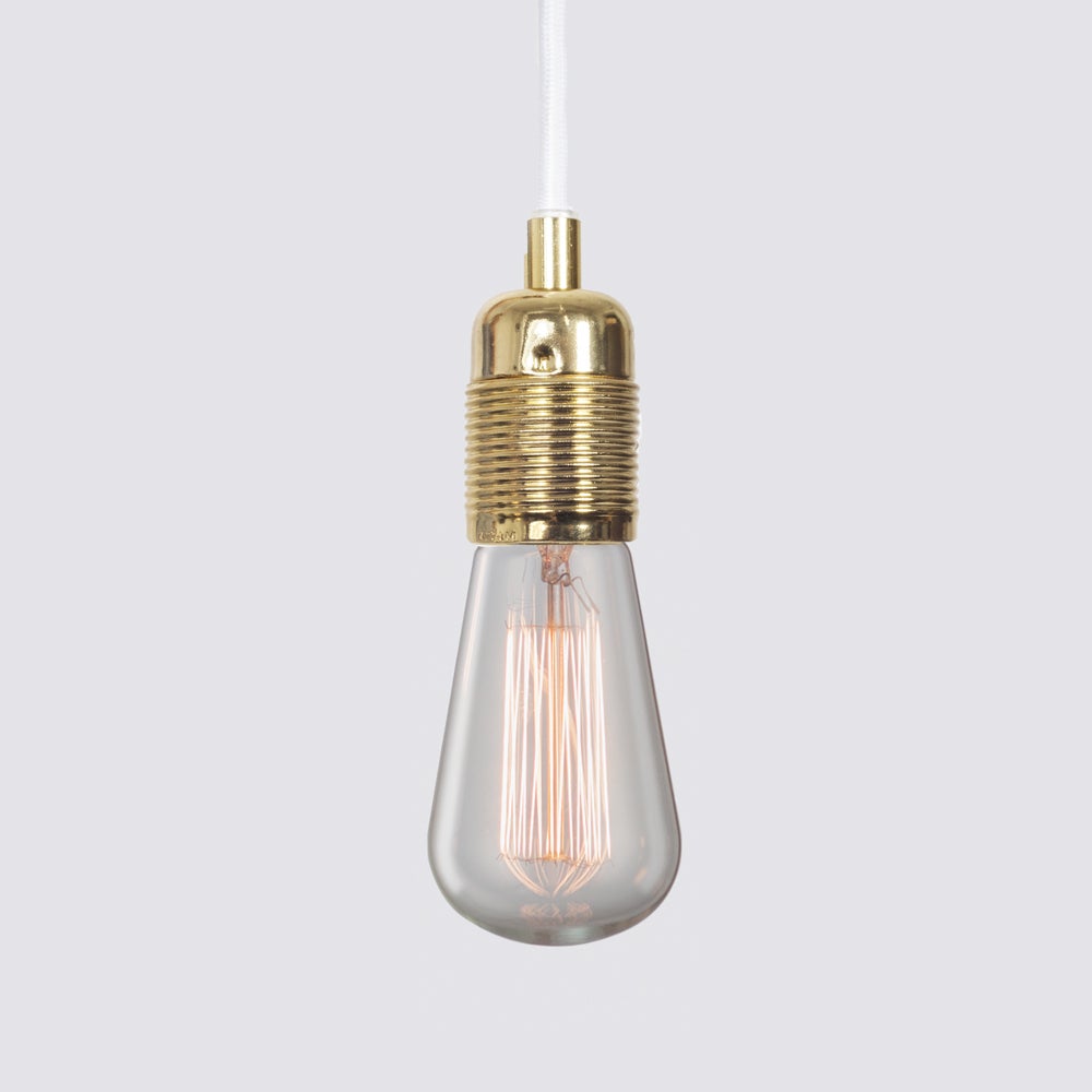 Pendelleuchte E27 Brass - Edisson