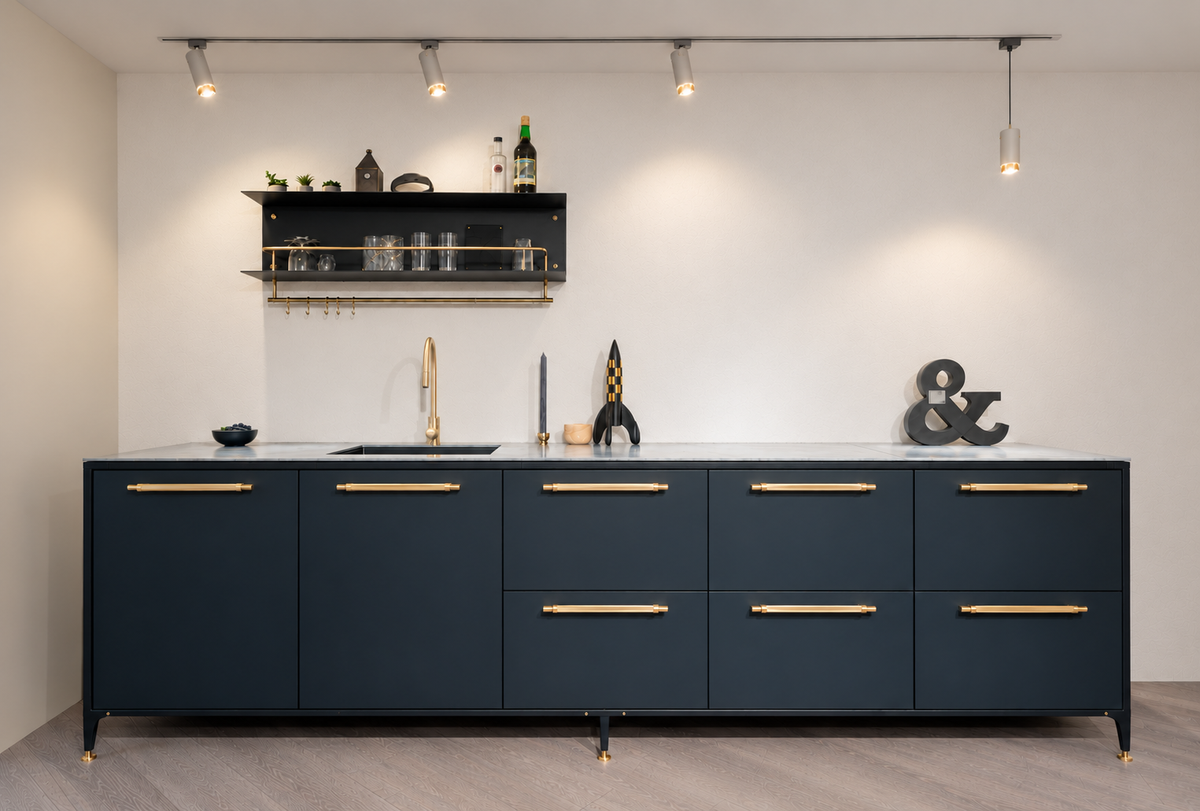 Buster+Punch-Küche im Edisson Showroom