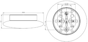 Massplan Aton Cairo Medium IP44 2700K Led – Porzellanleuchte | Ifö Electric