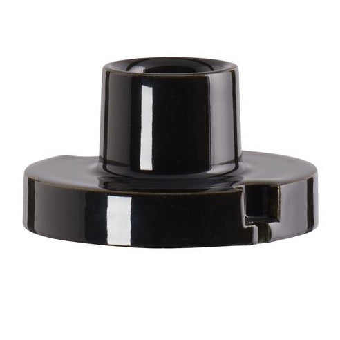 Ersatzteil Lampenfassung E27 mit Kabelanschluss für Opus 140 / Ohm 140 weiss glasiert | Ifö Electric schwarz