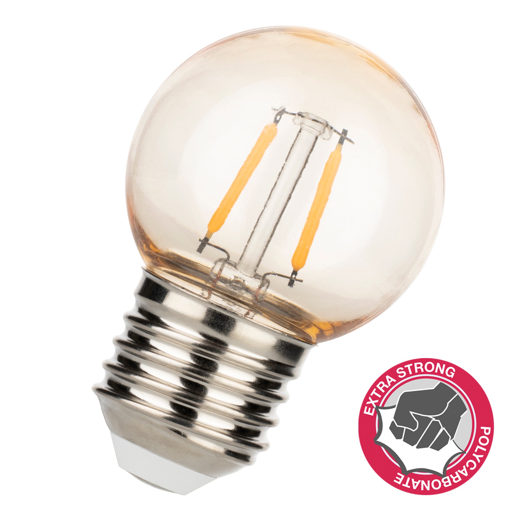 Lichterkette double Filament Ball E27 | Basis-Set