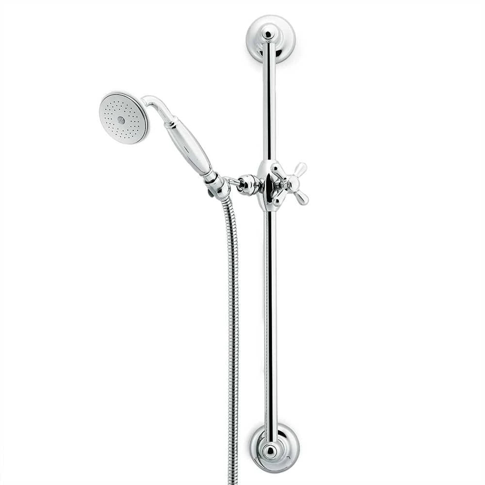 Duschstange Messing verchromt | THPG