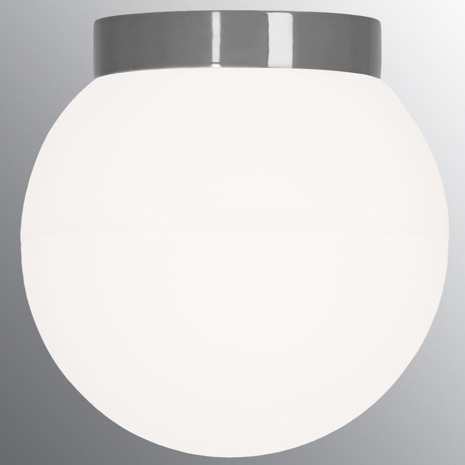 Classic Globe 300 Wand-/Deckenleuchte LED DALI 3000K IP44 Ø185.5mm, grau | Ifö Electric