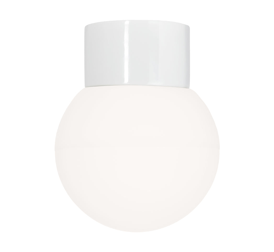 Porzellanleuchte Ifö Electric Classic Globe 150 weiss, opal