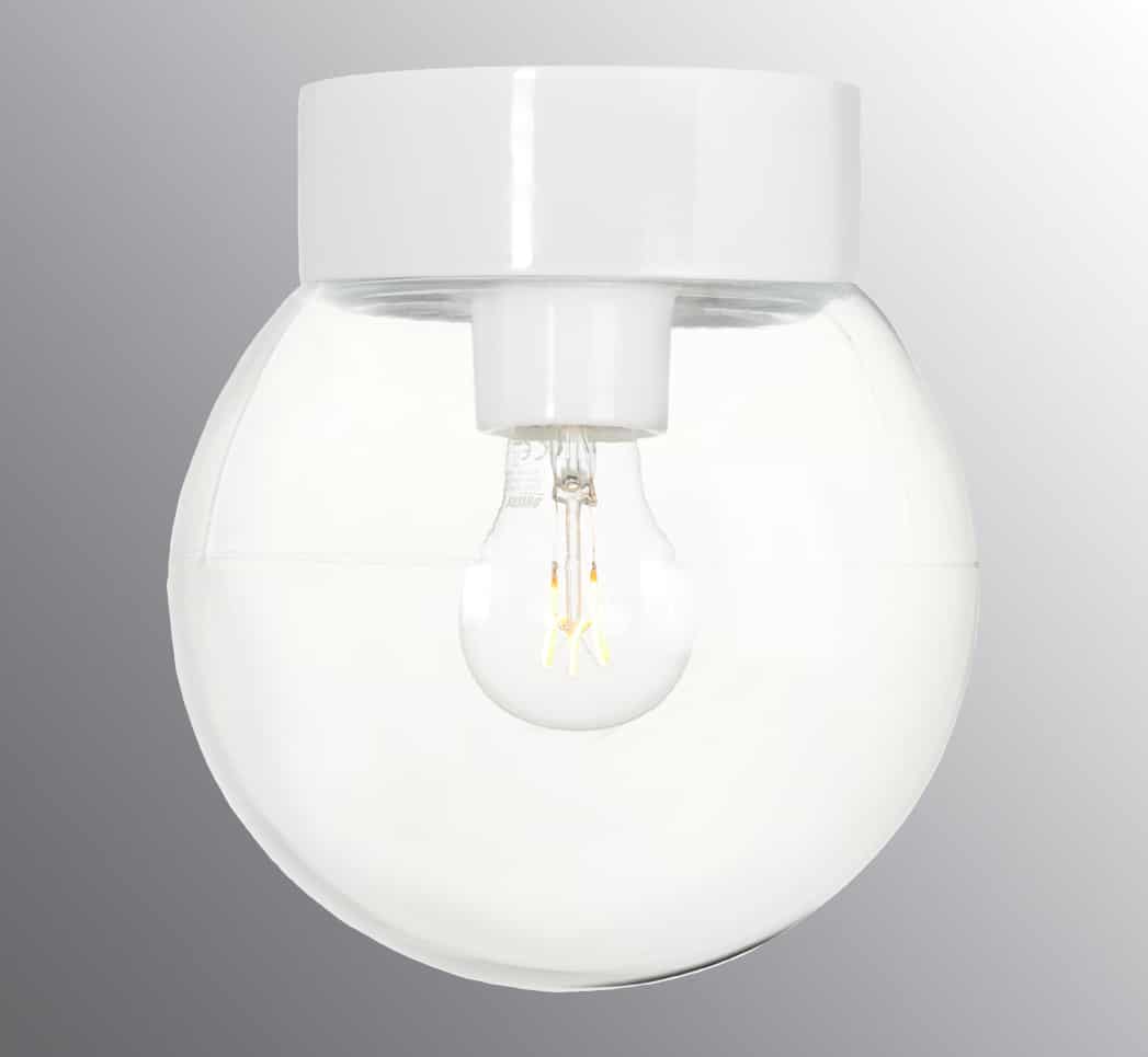 Classic Globe 200 Wand- und Deckenleuchte E27 IP44 Ø123.5 | Ifö Electric