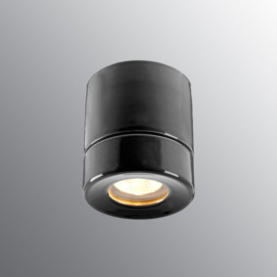 Deckenlampe Light On Downlight IP44, GU10 schwarz | Ifö Electric