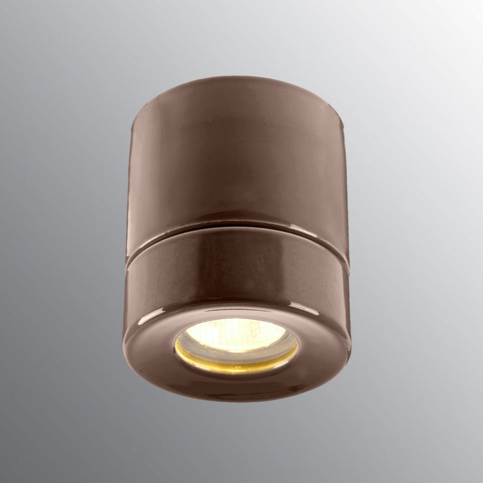 Deckenlampe Light On Downlight Sauna IP44, GU10, braun | Ifö Electric