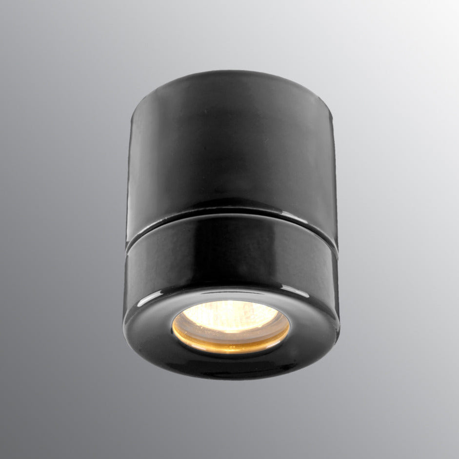 Deckenlampe Light On Downlight Sauna IP44, GU10, schwarz | Ifö Electric