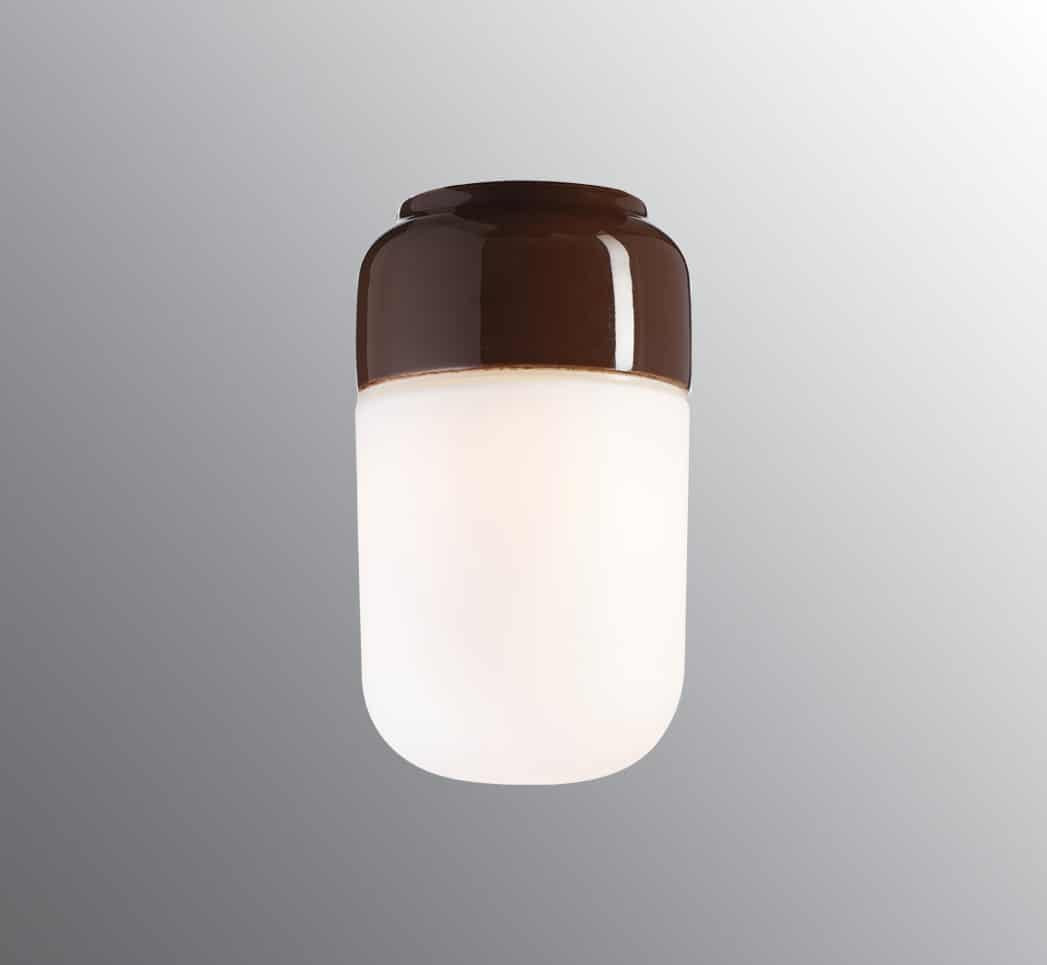 Ohm 100/170 Deckenleuchte Matt Opal IP44 | Ifö Electric