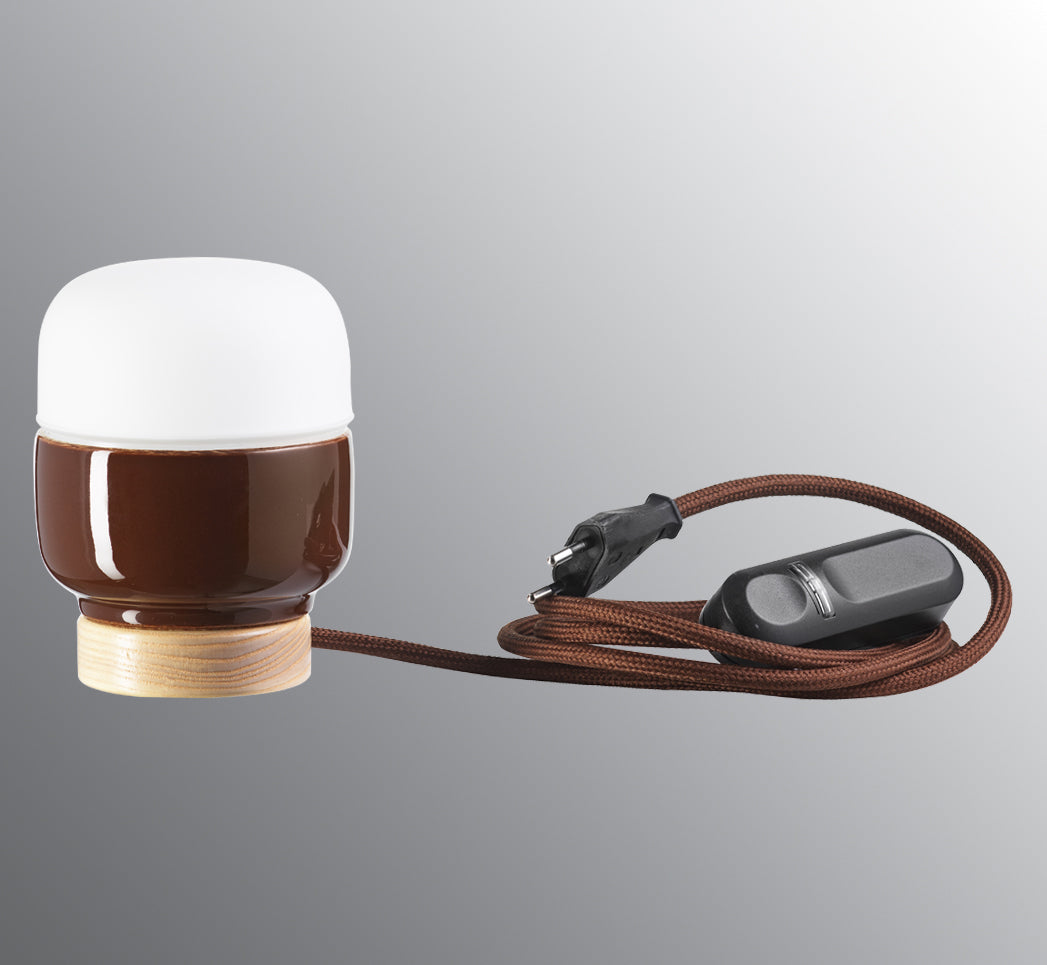 Tischleuchte Porzellan Ohm Table 100/130 matt opal IP20 | Ifö Electric