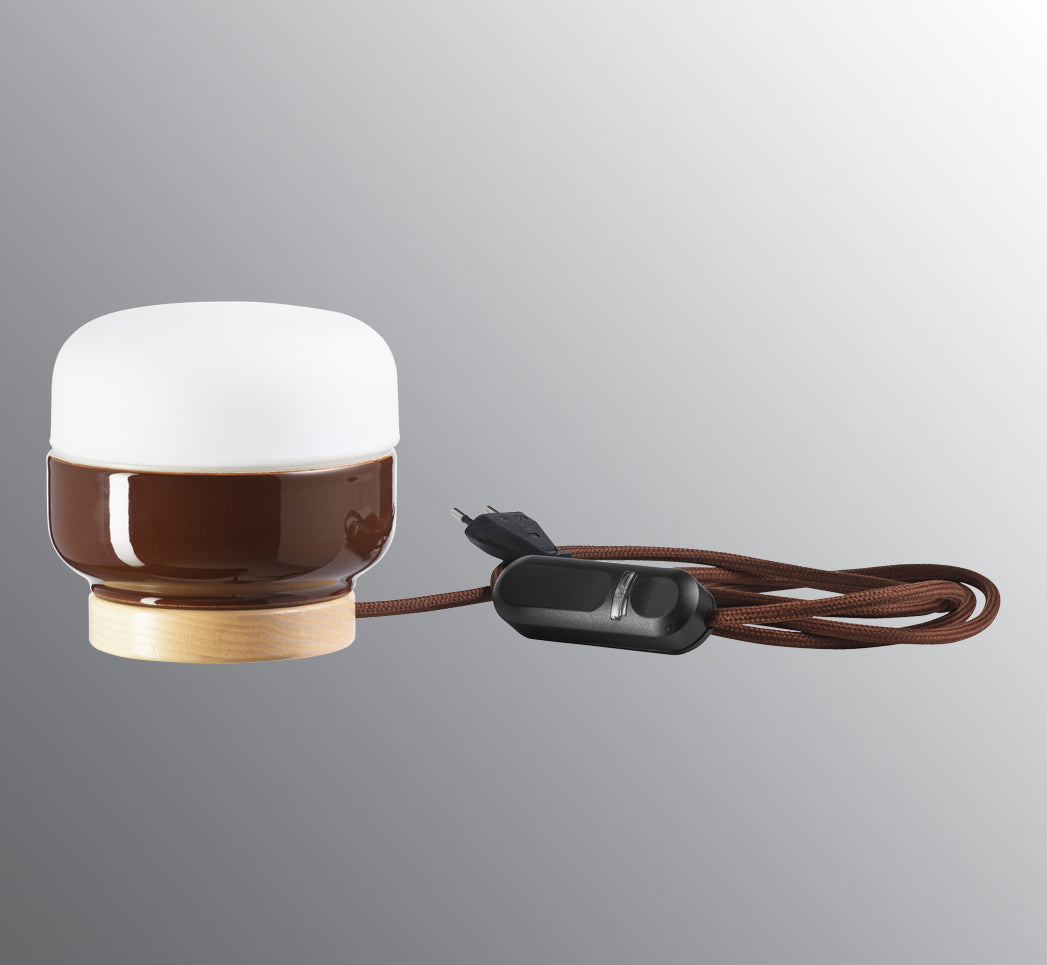 Tischleuchte Porzellan Ohm Table 140/135 GX53 matt opal IP20 | Ifö Electric