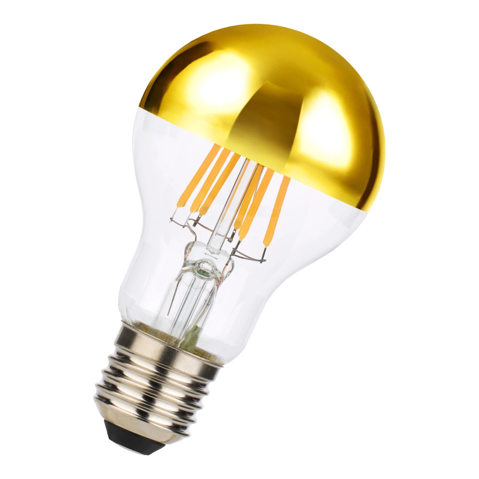 Led Glühbirne Kopfspiegel | Gold Top Bulb E27
