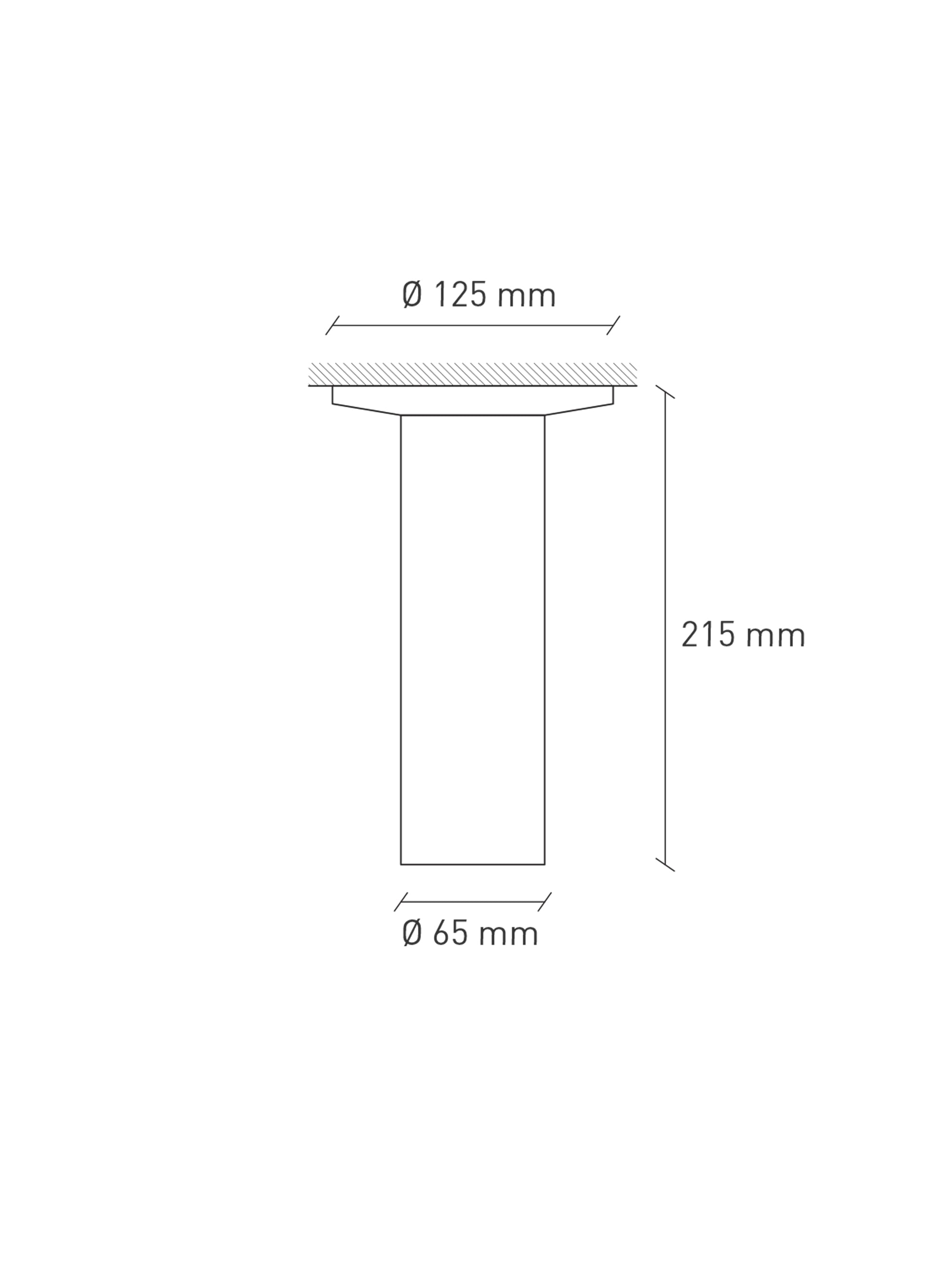 Alice | Deckenspot Beton | Plato Design