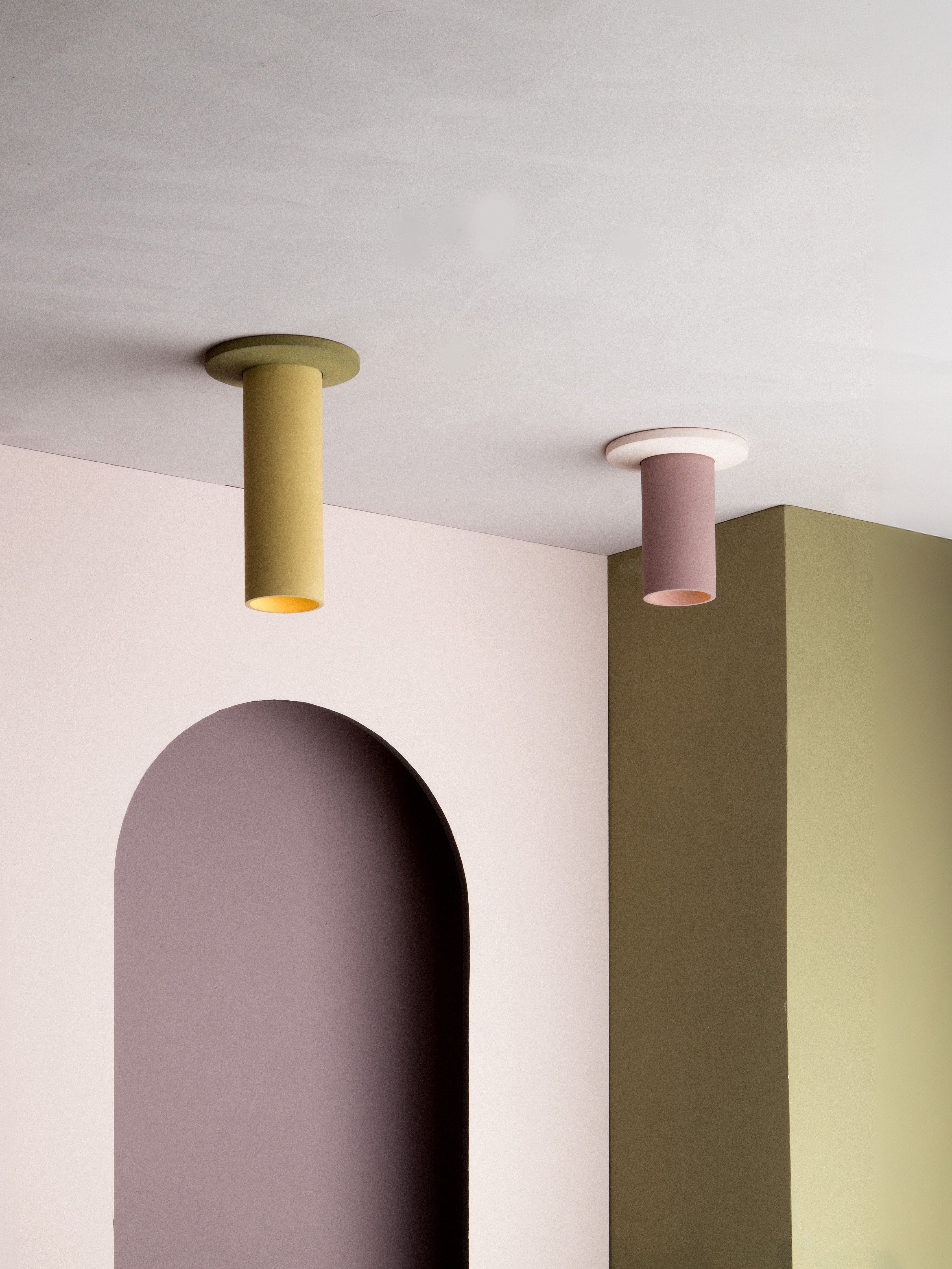 Alice | Deckenspot Beton | Plato Design