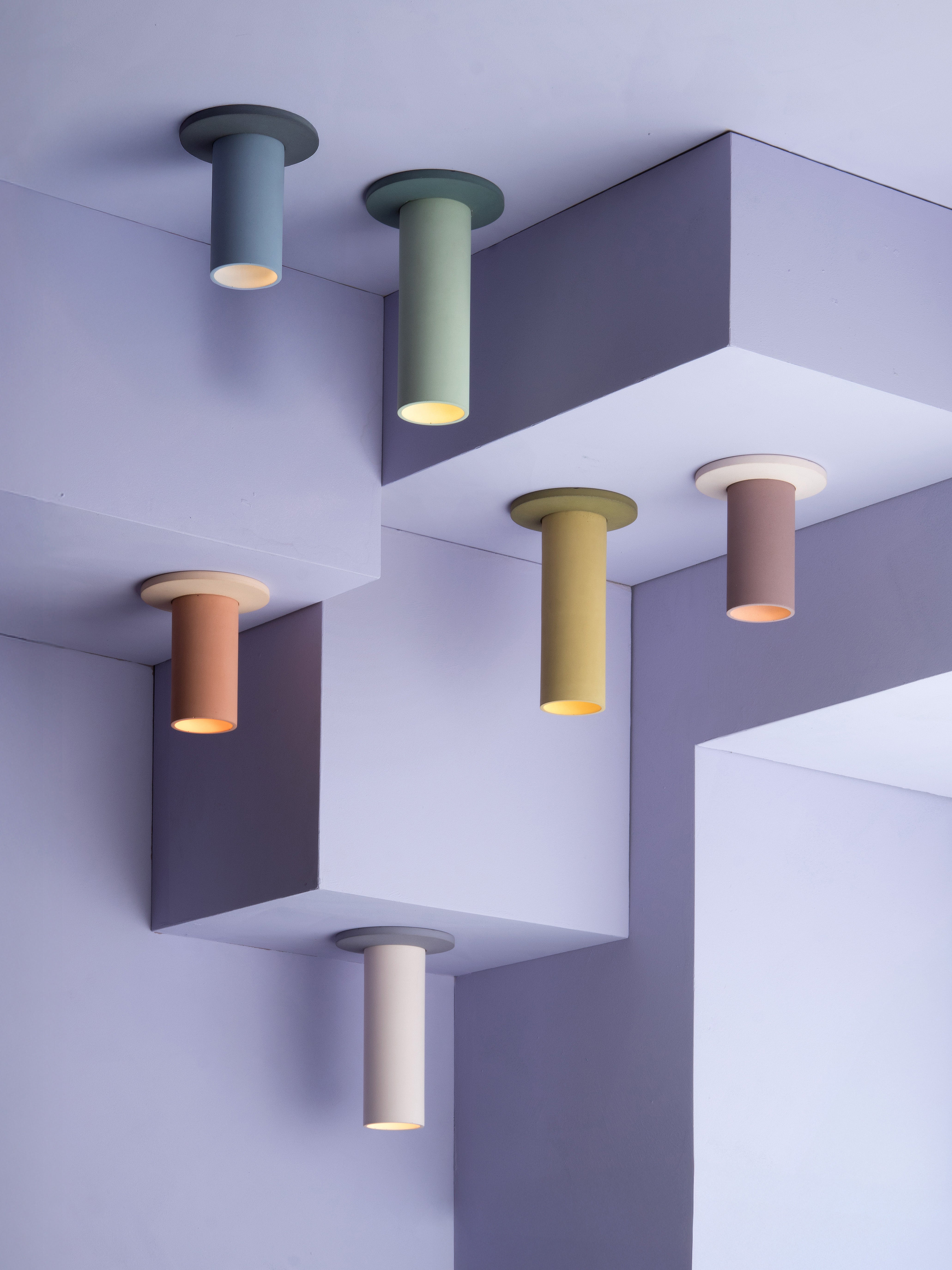 Alice | Deckenspot Beton | Plato Design