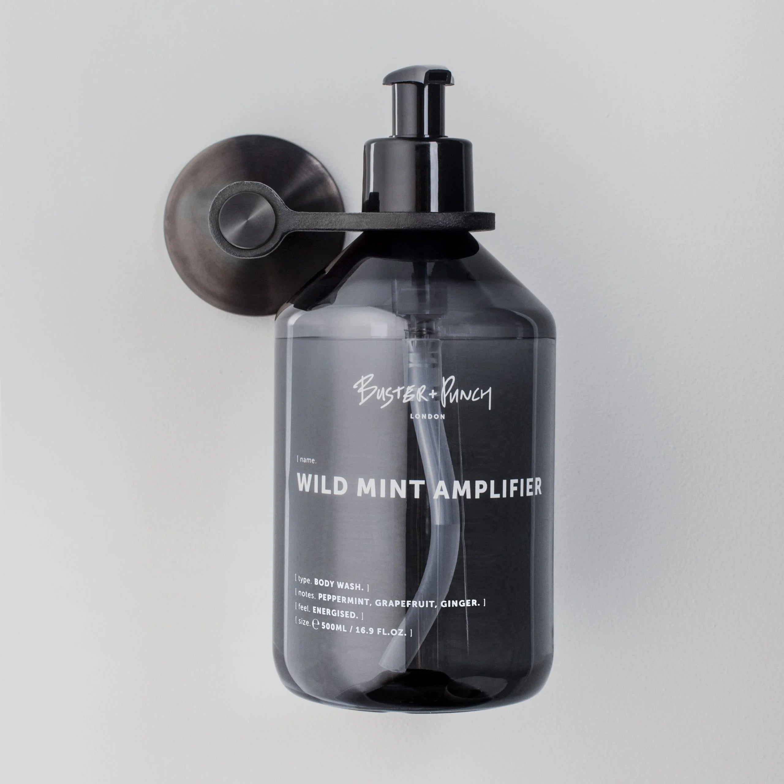 Seifenflaschenhalter «Cast» einfach | Buster & Punch Gunmetal