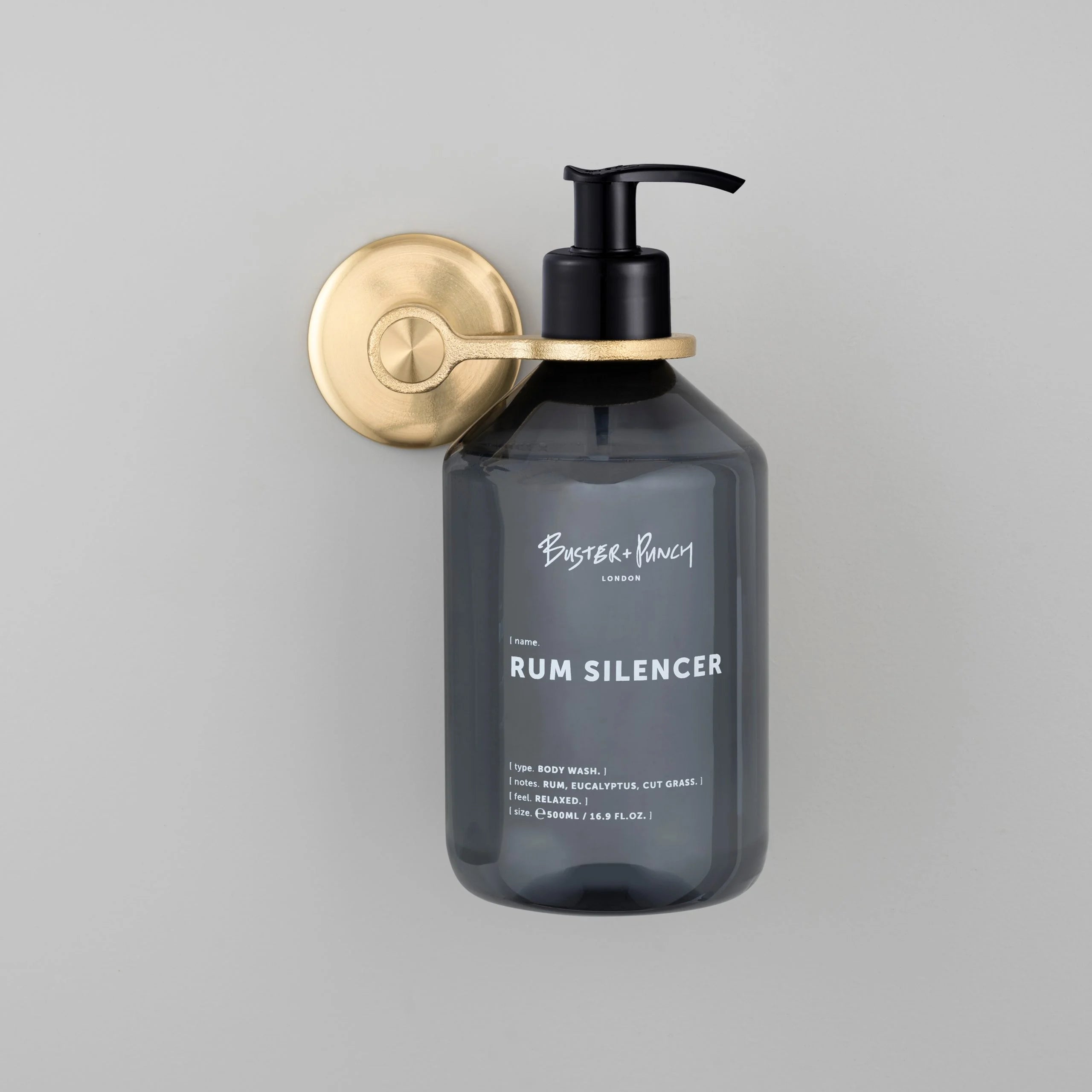 Seifenflaschenhalter «Cast» einfach | Buster & Punch Brass