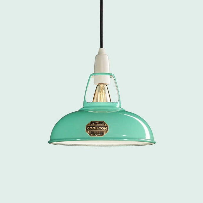 Coolicon Emaille-Lampenschirm Fresh Teal