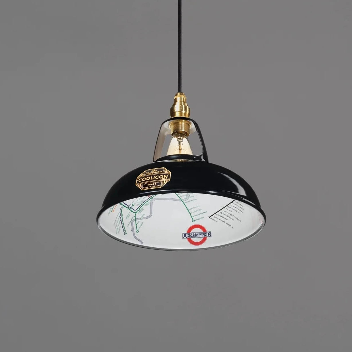 Coolicon Lampenschirm London Underground