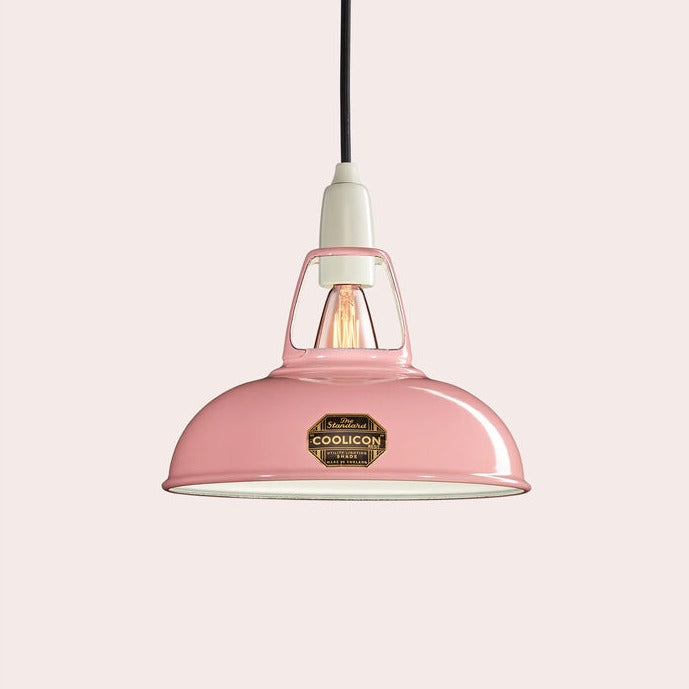 Coolicon Lampenschirm Emaille Pink