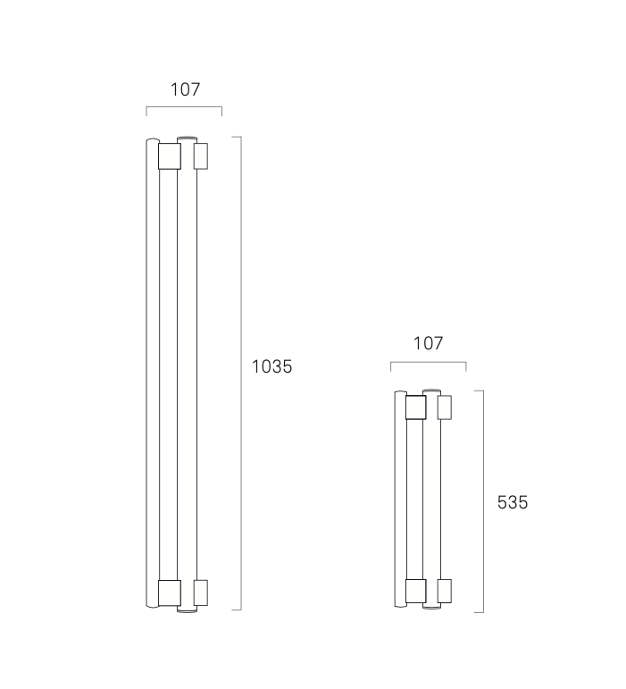 Massplan Eiffel wall lamp
