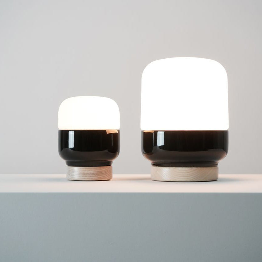 Table lamp Porcelain Ohm Table 140/190 E27 Clear glass IP20 | Ifö Electric