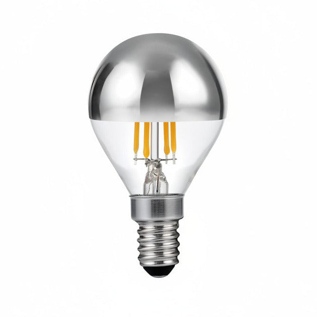 Led Glühbirne Spiegelkopf | Silver Top Ball E14 Premium