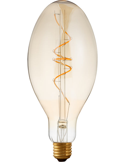 XL Led Filament Glühbirne | Granddad Ellypse amber E27