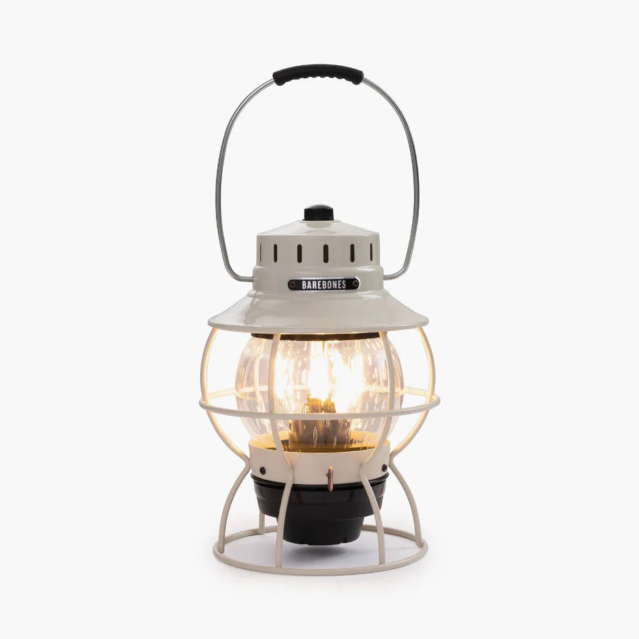 Railroad Lantern Union Pacific Homeward Bound Vintage White