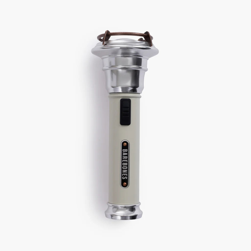 Vintage Flashlight Vintage White