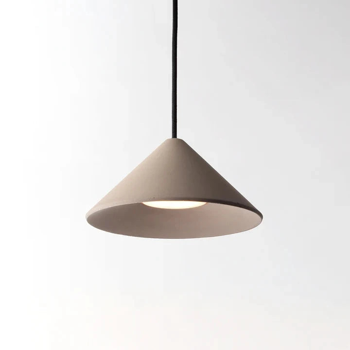 Lola | Pendelleuchte mit Baldachin Beton