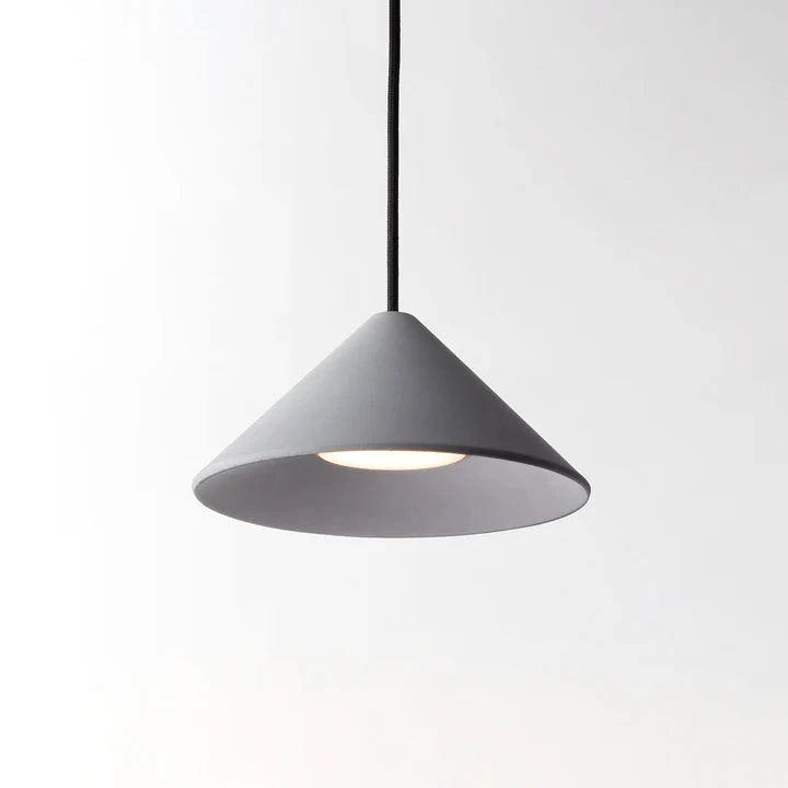 Lola | Pendelleuchte mit Baldachin Beton