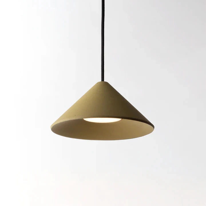 Lola | Pendelleuchte mit Baldachin Beton