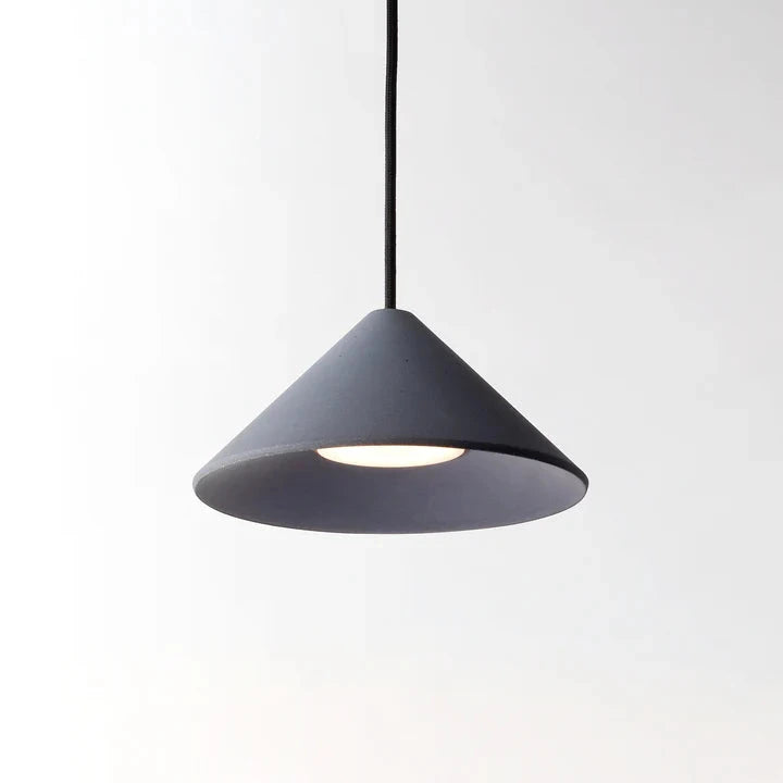 Lola | Pendelleuchte mit Baldachin Beton