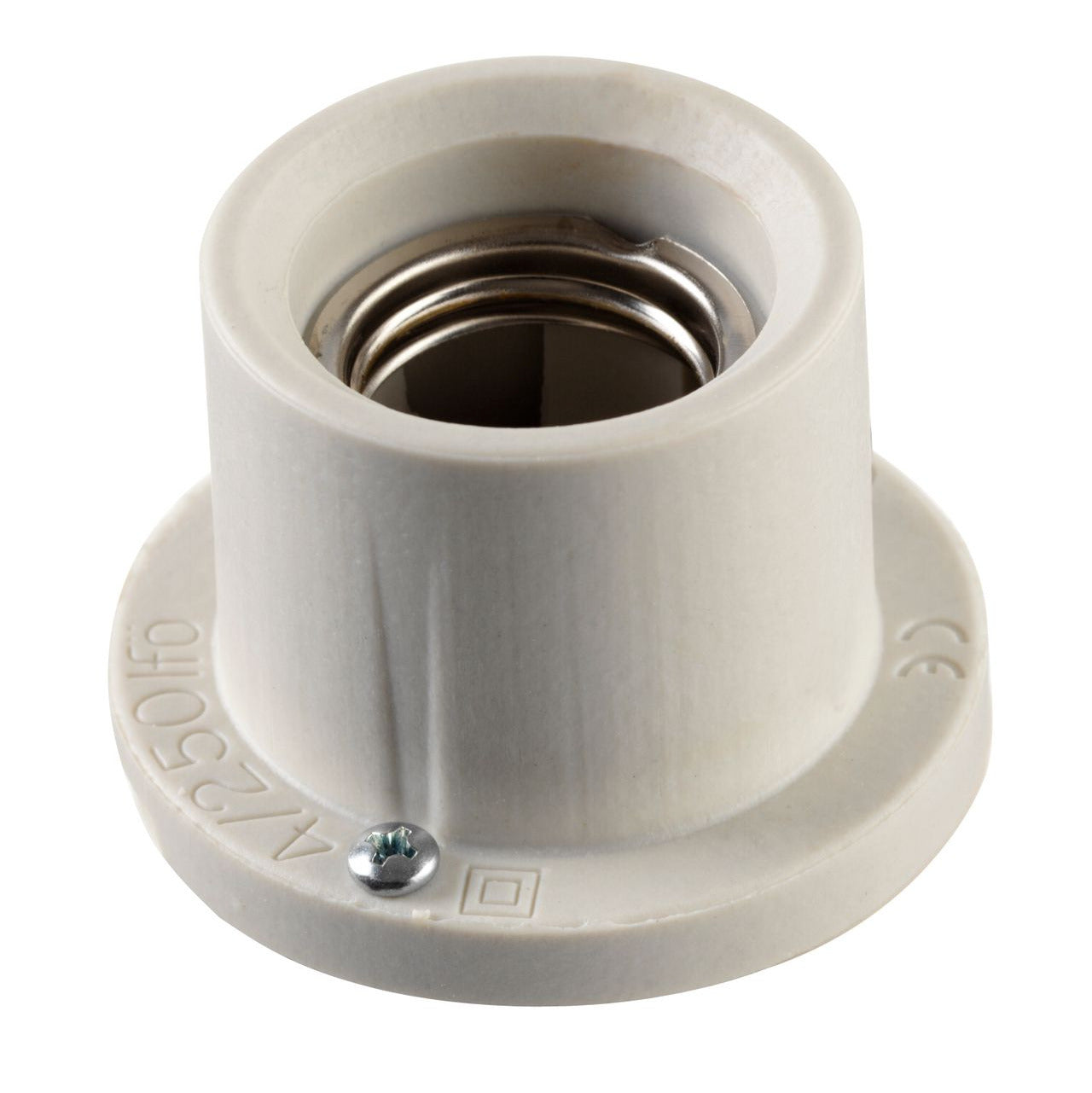 Ersatzteil Lampenfassung E27 unglasiert mit Klemmhülsen für Polschrauben | Ifö Electric