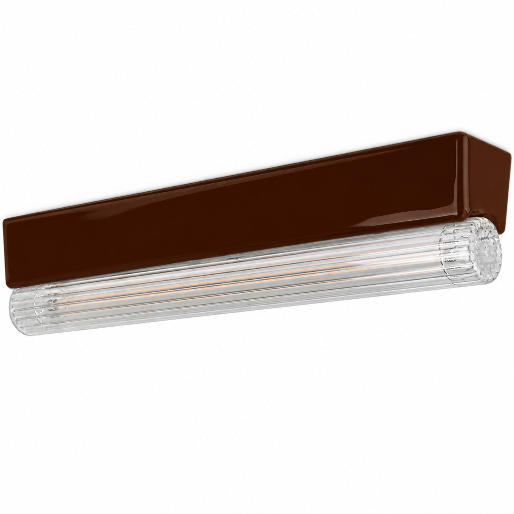Linienleuchte S14d Retro Linienleuchte Porzellan 30cm | Zangra