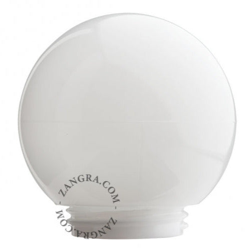 Wandleuchte Porzellan Agnes IP54 Globe opal