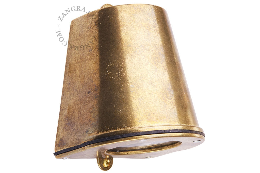 Aussenleuchte Messing Wand | GU10, IP54