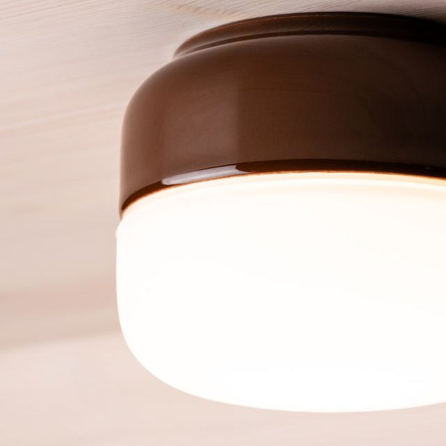 Ohm 140/115 Wand-/ Deckenleuchte LED 2700K IP44 | Ifö Electric