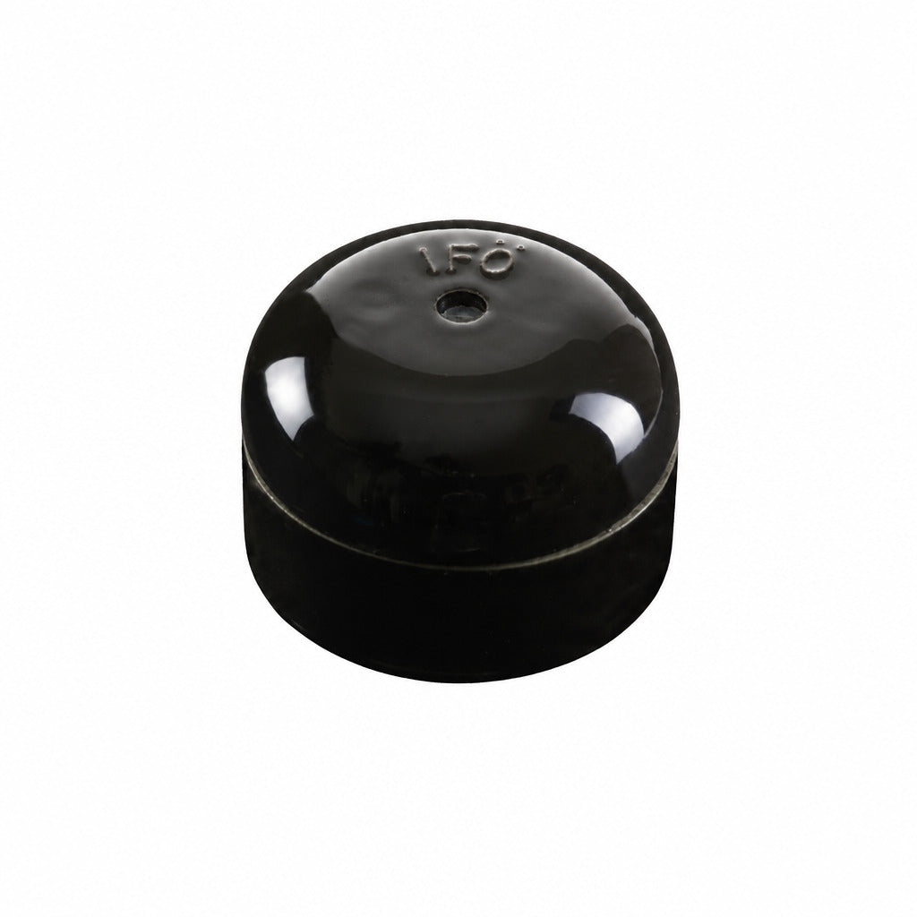 Abzweigdose Porzellan rund 55mm | Ifö Electric schwarz