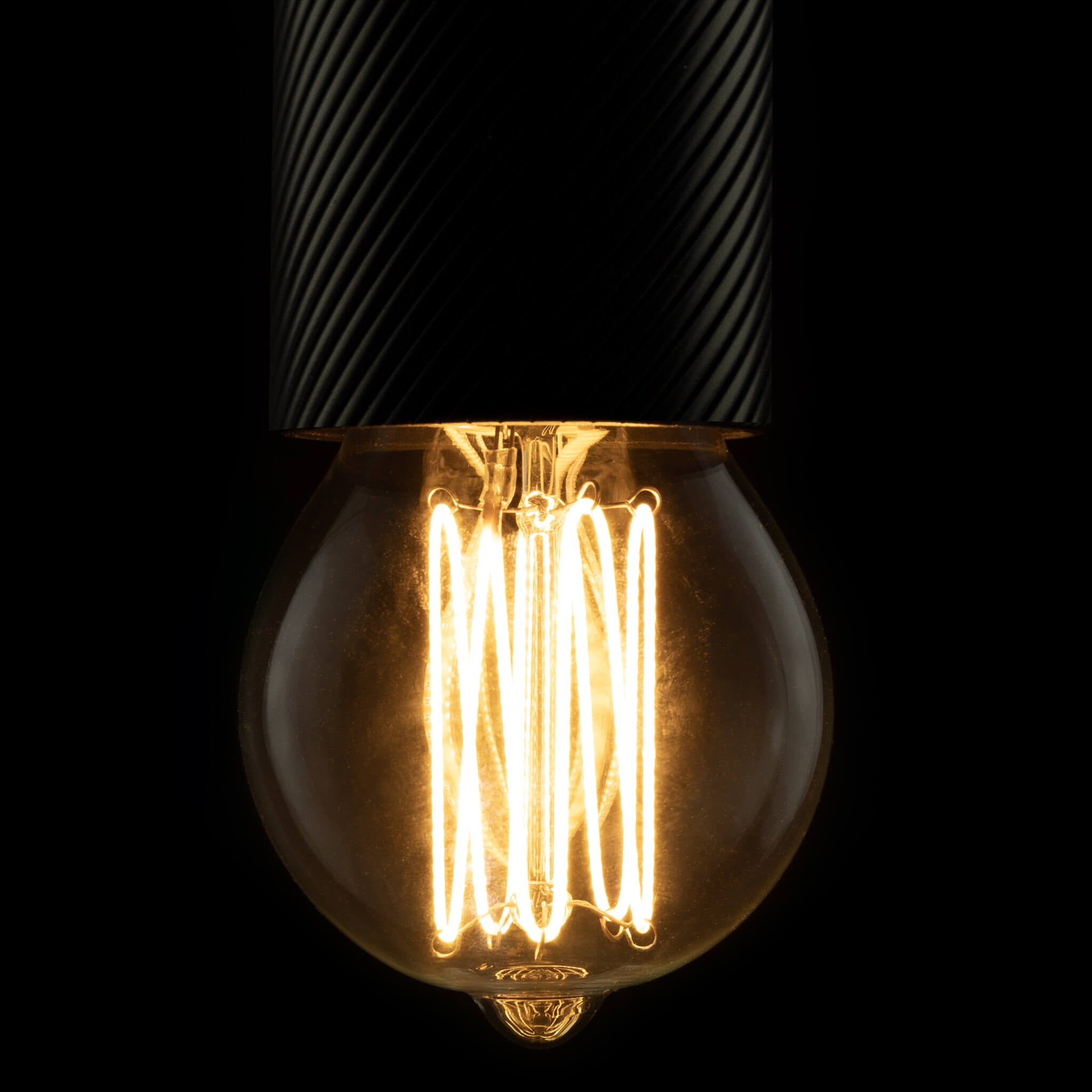 Led Filament Glühbirne | Thin Filament Squirrelcage Bulb E27