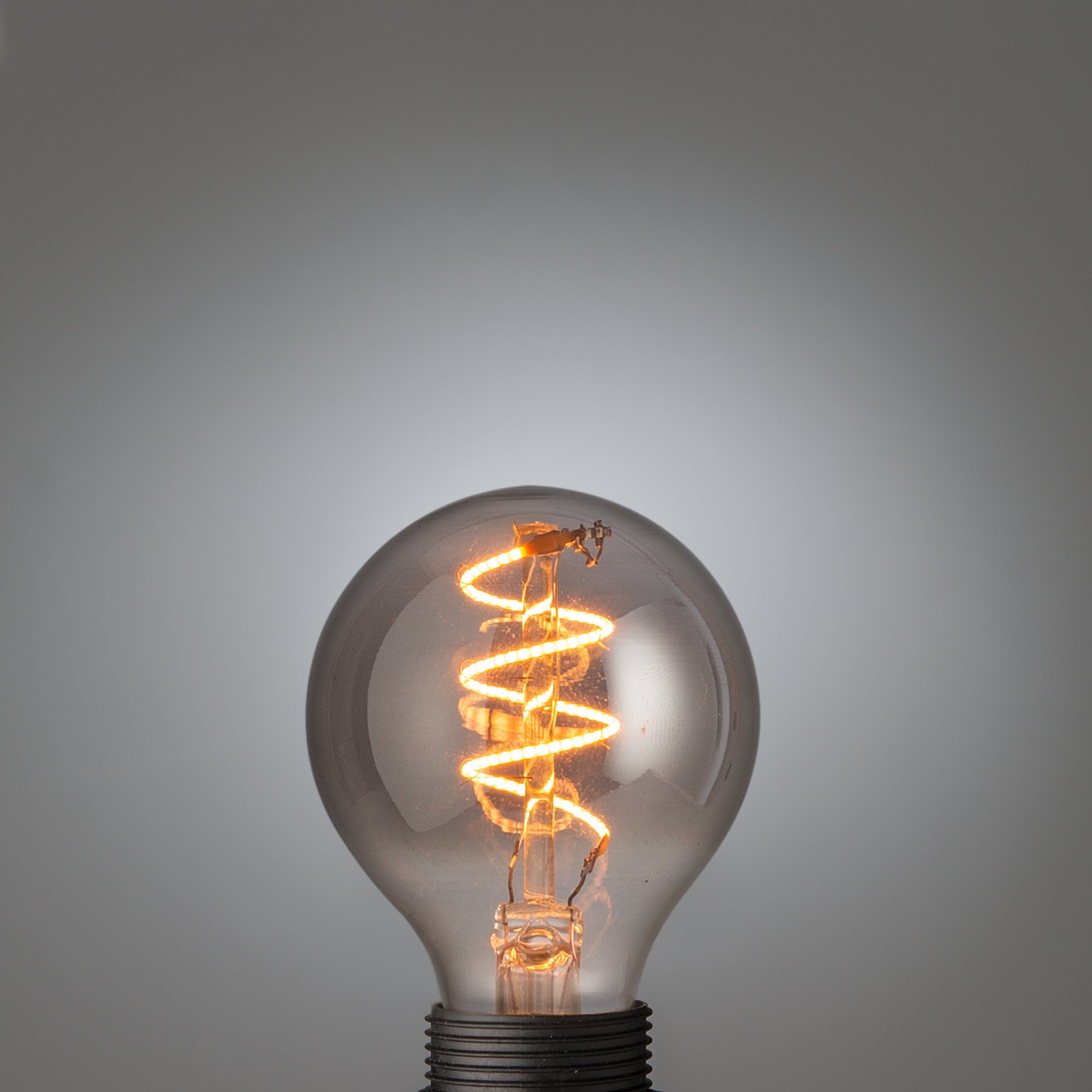 Led retro lightbulb | Single filament ball smoked E14